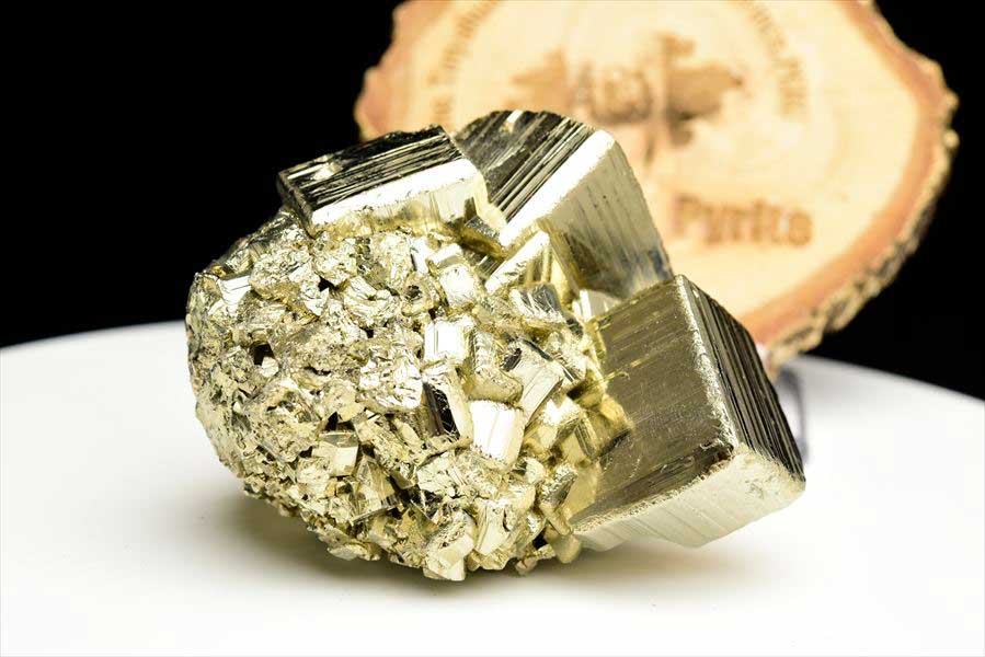 ペルー産 ラクラカンチャ パイライト 原石 鉱物 黄鉄鉱 Racracancha Pyrite 天然石 パワーストーン