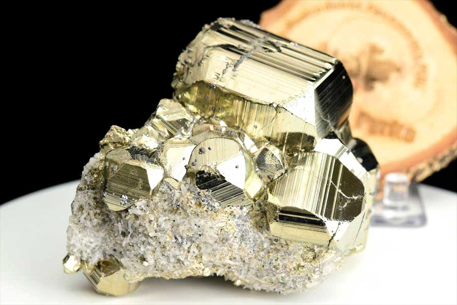 ペルー産　ラクラカンチャ　パイライト　原石　鉱物　黄鉄鉱　 Racracancha　Pyrite　天然石　パワーストーン