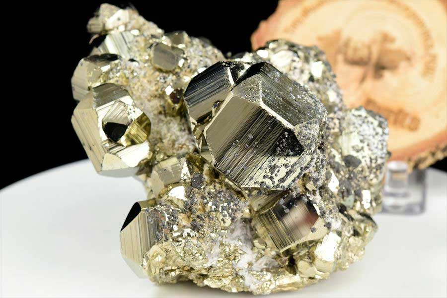 ペルー産　ラクラカンチャ　パイライト　原石　鉱物　黄鉄鉱　 Racracancha　Pyrite　天然石　パワーストーン