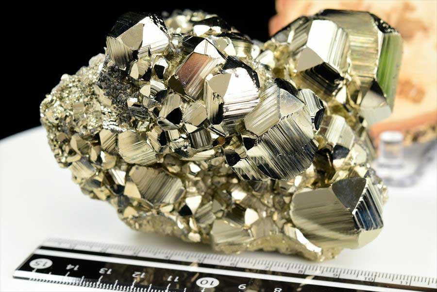 ペルー産　ラクラカンチャ　パイライト　原石　鉱物　黄鉄鉱　 Racracancha　Pyrite　天然石　パワーストーン
