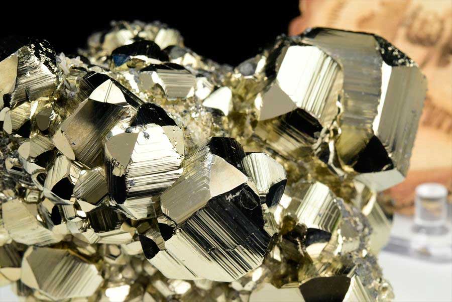 ペルー産　ラクラカンチャ　パイライト　原石　鉱物　黄鉄鉱　 Racracancha　Pyrite　天然石　パワーストーン
