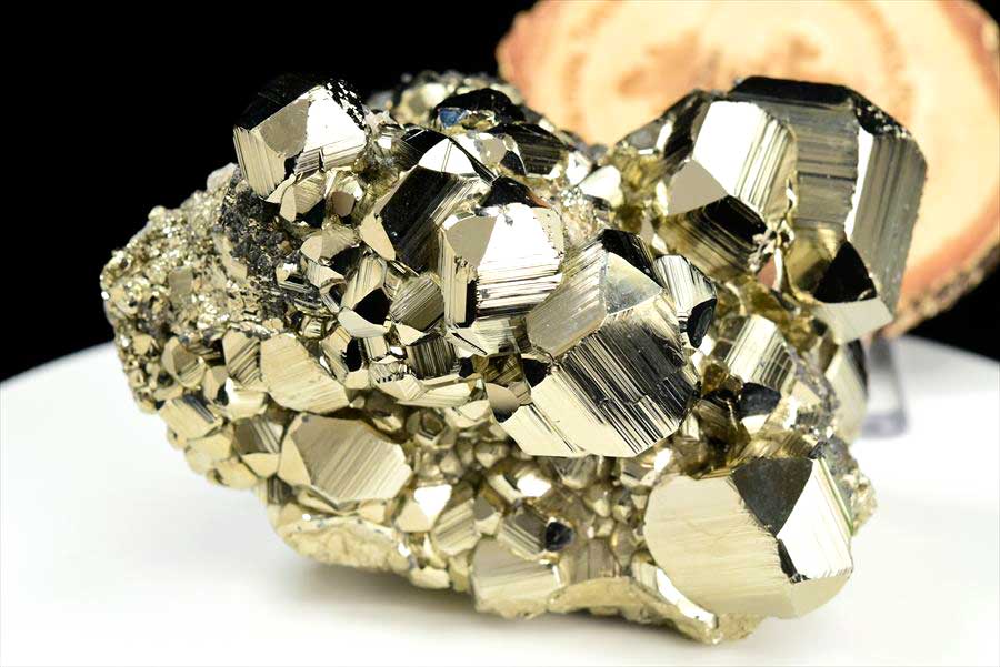 ペルー産　ラクラカンチャ　パイライト　原石　鉱物　黄鉄鉱　 Racracancha　Pyrite　天然石　パワーストーン