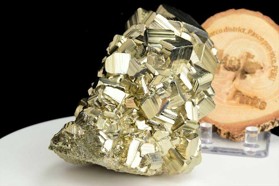 ペルー産　ラクラカンチャ　パイライト　原石　鉱物　黄鉄鉱　 Racracancha　Pyrite　天然石　パワーストーン