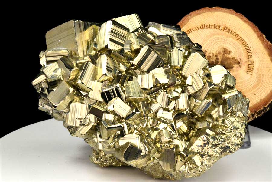 ペルー産　ラクラカンチャ　パイライト　原石　鉱物　黄鉄鉱　 Racracancha　Pyrite　天然石　パワーストーン