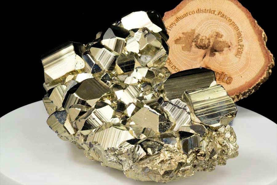 ペルー産　ラクラカンチャ　パイライト　原石　鉱物　黄鉄鉱　 Racracancha　Pyrite　天然石　パワーストーン