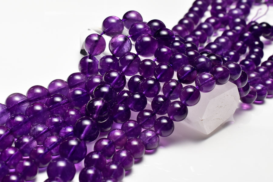 アメジスト 紫水晶  アメシスト クリスタル 水晶 天然石 パワーストーン 連売り 卸