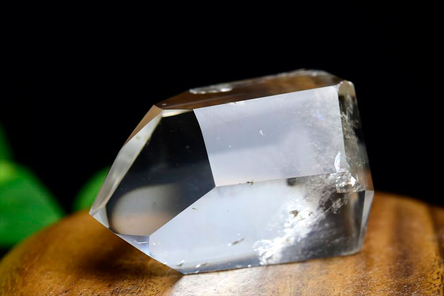 水晶 ポイント 六角柱 ブラジル ポンペウ産 天然水晶 透明 置物 インテリア 浄化 天然石 パワーストーン