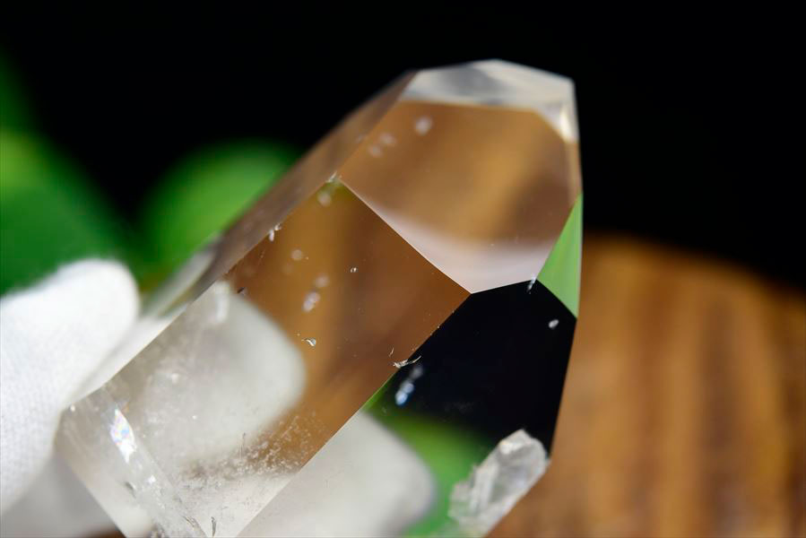 水晶 ポイント 六角柱 ブラジル ポンペウ産 天然水晶 透明 置物 インテリア 浄化 天然石 パワーストーン