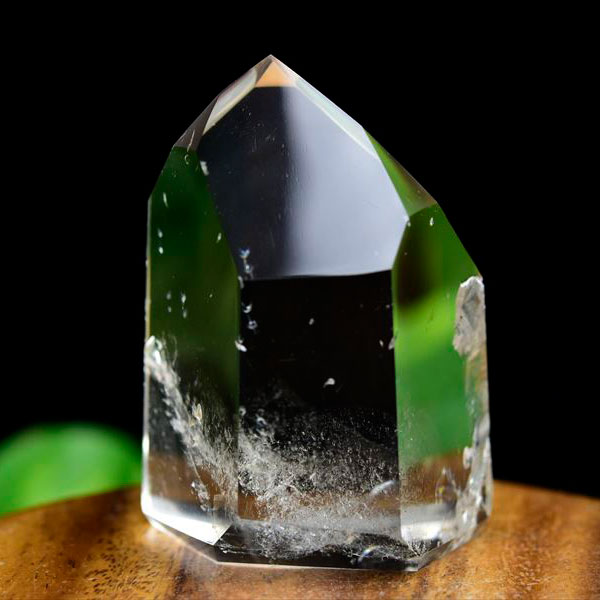 水晶 ポイント 六角柱 ブラジル ポンペウ産 天然水晶 透明 置物 インテリア 浄化 天然石 パワーストーン