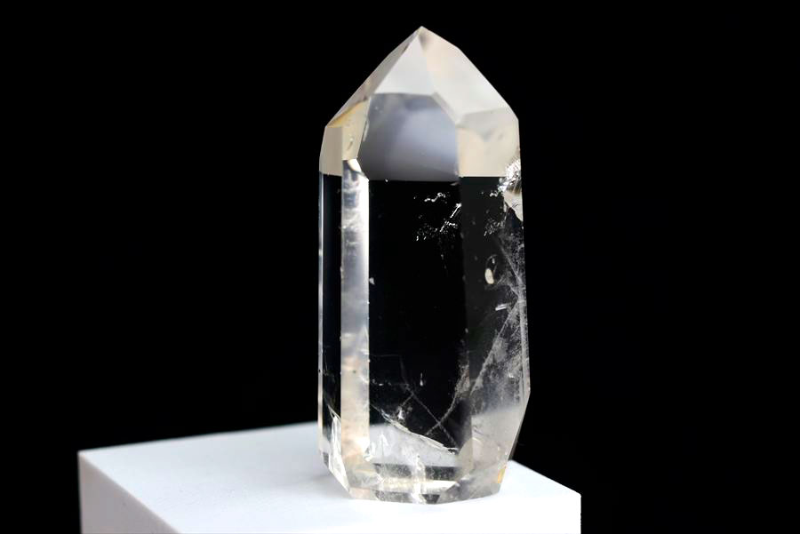 水晶　ポイント　六角柱　ブラジル　ポンペウ産　天然水晶　透明　置物　インテリア　浄化　天然石　パワーストーン