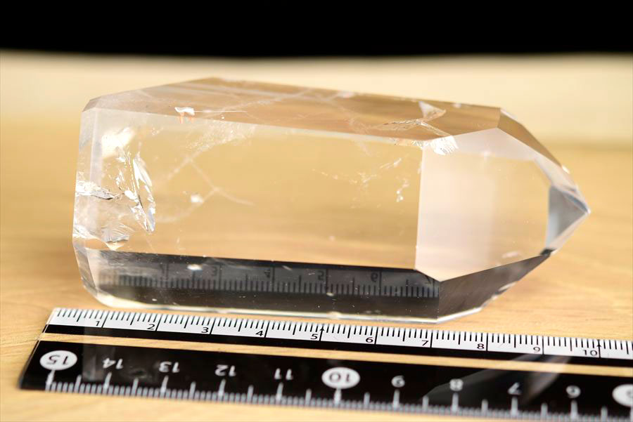 水晶　ポイント　六角柱　ブラジル　ポンペウ産　天然水晶　透明　置物　インテリア　浄化　天然石　パワーストーン
