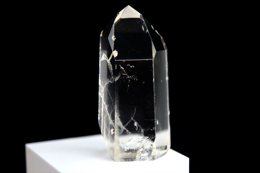 水晶　ポイント　六角柱　ブラジル　ポンペウ産　天然水晶　透明　置物　インテリア　浄化　天然石　パワーストーン