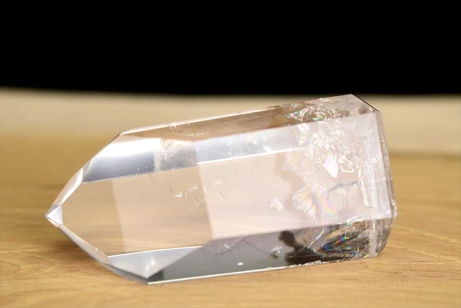 水晶　ポイント　六角柱　ブラジル　ポンペウ産　天然水晶　透明　置物　インテリア　浄化　天然石　パワーストーン