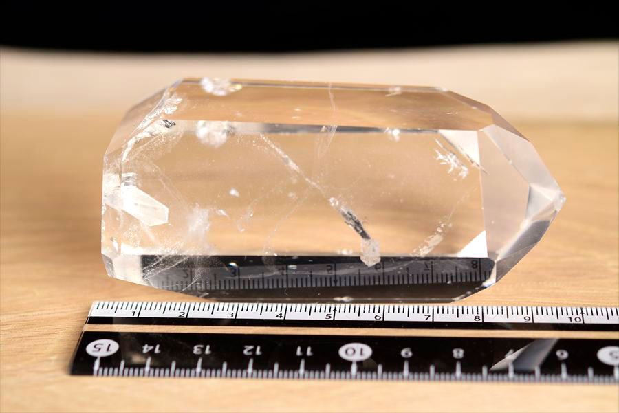 水晶　ポイント　六角柱　ブラジル　ポンペウ産　天然水晶　透明　置物　インテリア　浄化　天然石　パワーストーン