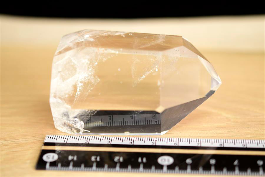 水晶　ポイント　六角柱　ブラジル　ポンペウ産　天然水晶　透明　置物　インテリア　浄化　天然石　パワーストーン