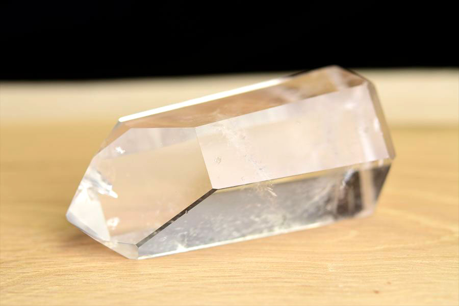 水晶　ポイント　六角柱　ブラジル　ポンペウ産　天然水晶　透明　置物　インテリア　浄化　天然石　パワーストーン