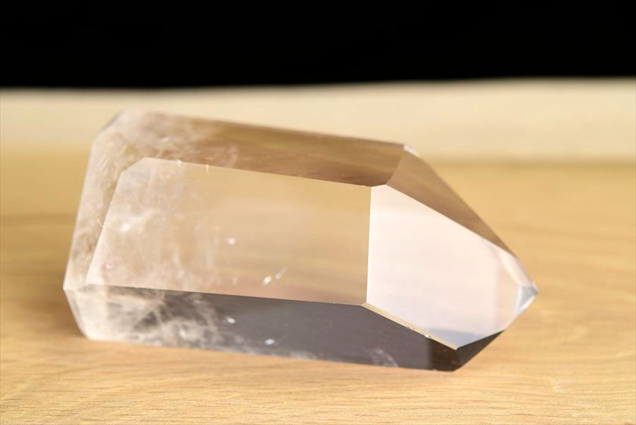 水晶　ポイント　六角柱　ブラジル　ポンペウ産　天然水晶　透明　置物　インテリア　浄化　天然石　パワーストーン