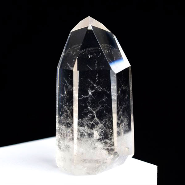 水晶　ポイント　六角柱　ブラジル　ポンペウ産　天然水晶　透明　置物　インテリア　浄化　天然石　パワーストーン