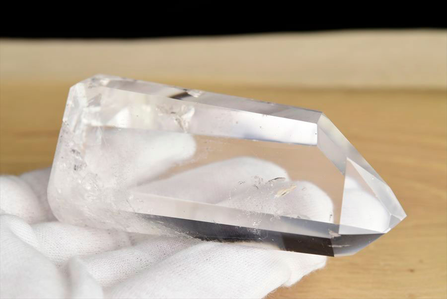 水晶　ポイント　六角柱　ブラジル　ポンペウ産　天然水晶　透明　置物　インテリア　浄化　天然石　パワーストーン