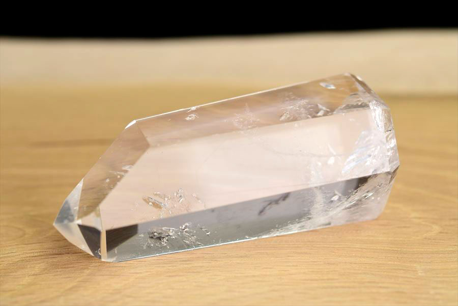 水晶　ポイント　六角柱　ブラジル　ポンペウ産　天然水晶　透明　置物　インテリア　浄化　天然石　パワーストーン