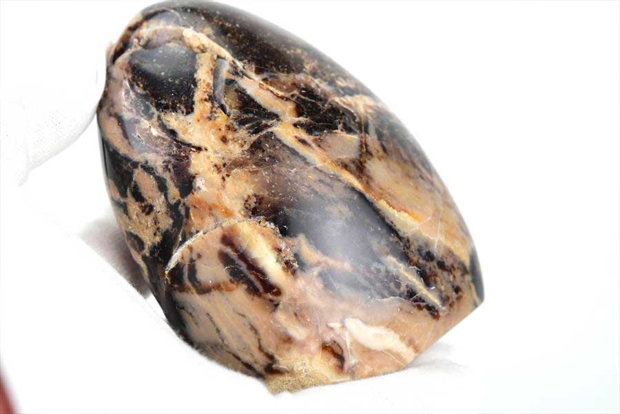 マダガスカル産　ブラックオパール　丸玉　コモンオパール　マーブル　置物　天然石　パワーストーン