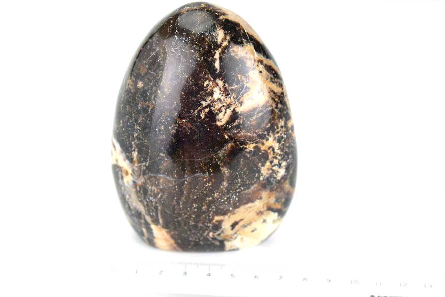 マダガスカル産　ブラックオパール　丸玉　コモンオパール　マーブル　置物　天然石　パワーストーン