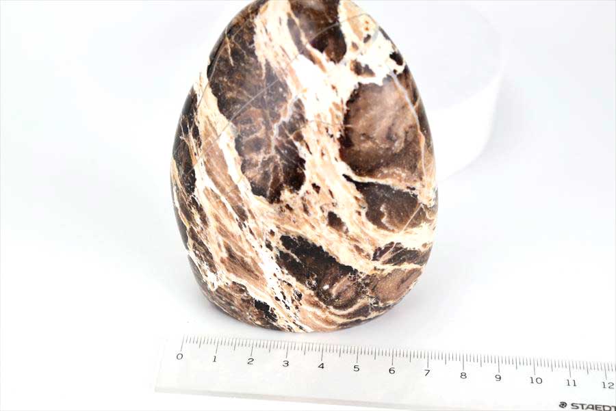マダガスカル産　ブラックオパール　丸玉　コモンオパール　マーブル　置物　天然石　パワーストーン