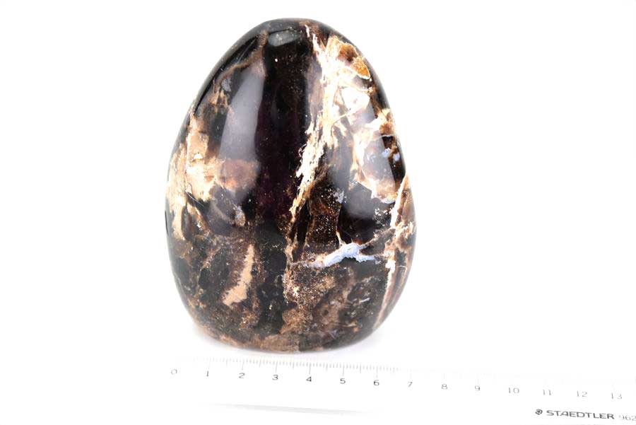 マダガスカル産　ブラックオパール　丸玉　コモンオパール　マーブル　置物　天然石　パワーストーン