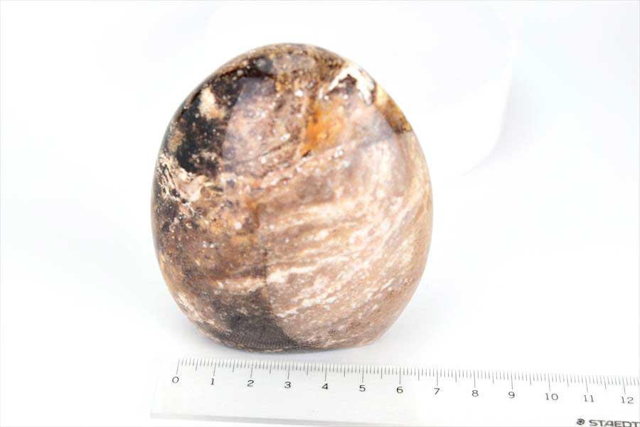 マダガスカル産　ブラックオパール　丸玉　コモンオパール　マーブル　置物　天然石　パワーストーン