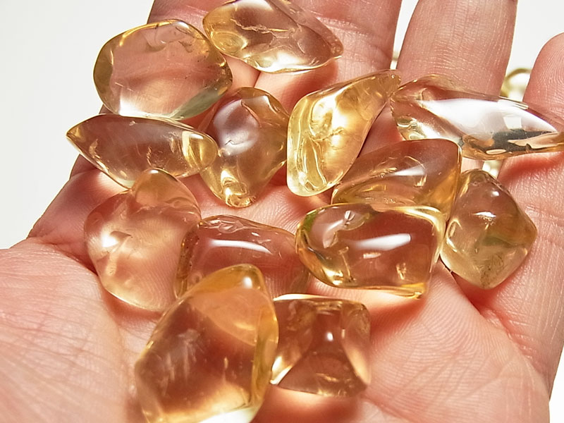 ゴールデンラブラドライト　イエローラブラドライト　バイトウナイト　Bytownite　タンブル　亜灰長石　天然石　パワーストーン