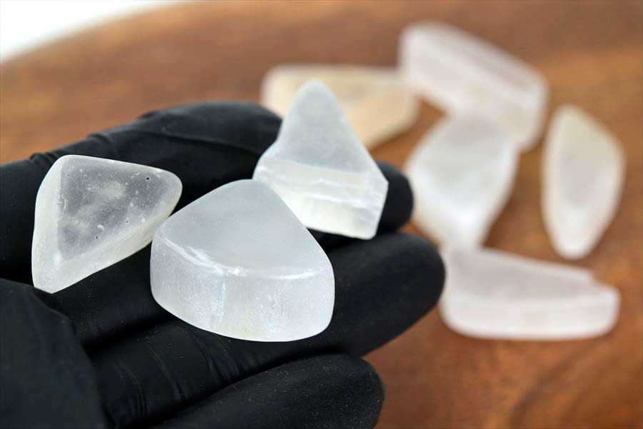 カリフォルニア産 テレビ石 ウレキサイト Ulexite 天然石 パワーストーン