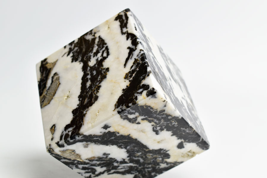 ゼブラマーブル　大理石　キューブ　キュービック　Picasso marble　ユタ州　置物　インテリア　天然石　パワーストーン