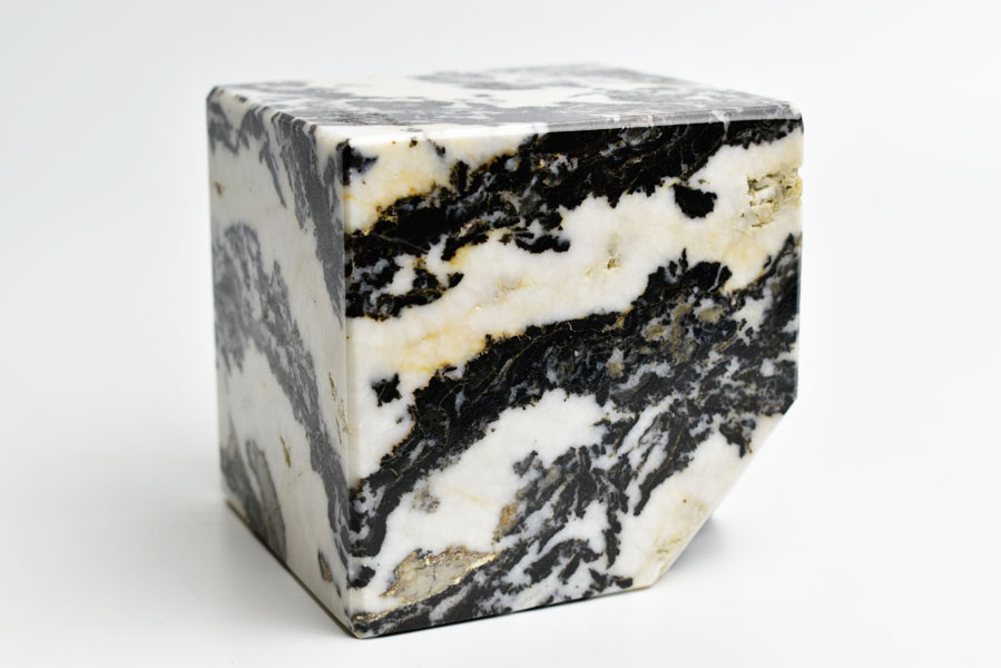 ゼブラマーブル　大理石　キューブ　キュービック　Picasso marble　ユタ州　置物　インテリア　天然石　パワーストーン