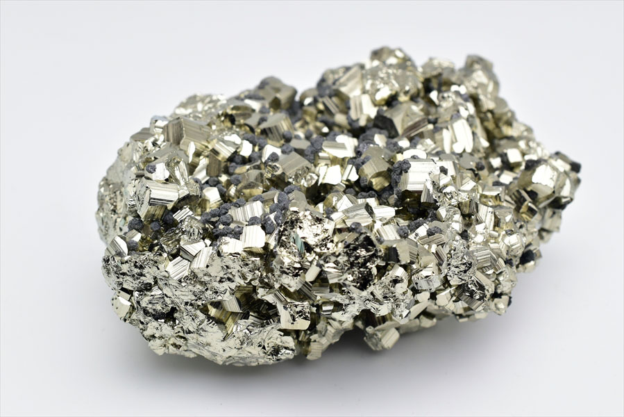 ペルー産　ワンサラ　パイライト　原石　クラスター　黄鉄鉱　Huanzala Huallanca Pyrite　天然石　パワーストーン