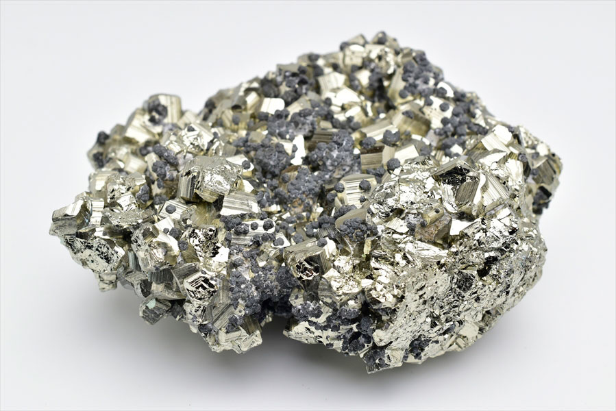 ペルー産　ワンサラ　パイライト　原石　クラスター　黄鉄鉱　Huanzala Huallanca Pyrite　天然石　パワーストーン