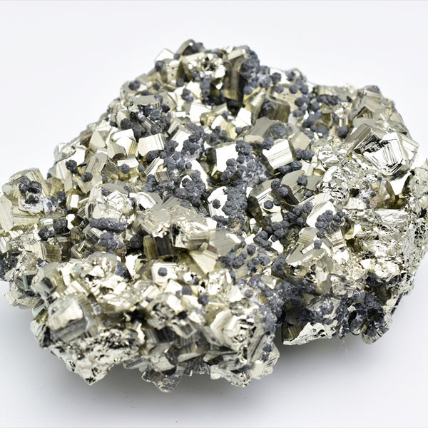 ペルー産　ワンサラ　パイライト　原石　クラスター　黄鉄鉱　Huanzala Huallanca Pyrite　天然石　パワーストーン