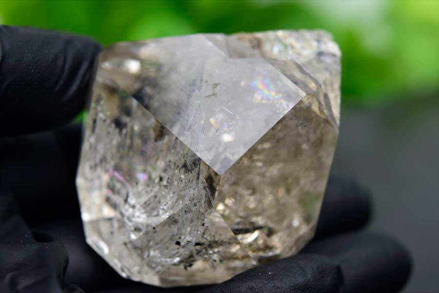 ハーキマーダイヤモンド　原石　レインボー　ハーキマー水晶　結晶　置物　インテリア　天然石　パワーストーン