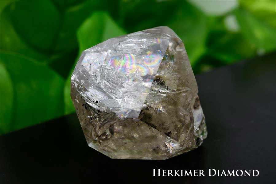 ハーキマーダイヤモンド　原石　レインボー　ハーキマー水晶　結晶　置物　インテリア　天然石　パワーストーン