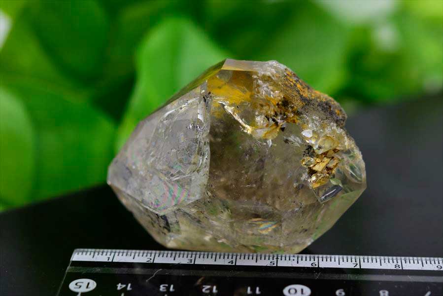 ハーキマーダイヤモンド 原石 レインボー ハーキマー水晶 結晶 置物 インテリア 天然石 パワーストーン