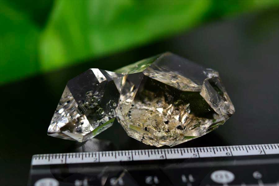 ハーキマーダイヤモンド 原石 レインボー ハーキマー水晶 結晶 置物 インテリア 天然石 パワーストーン