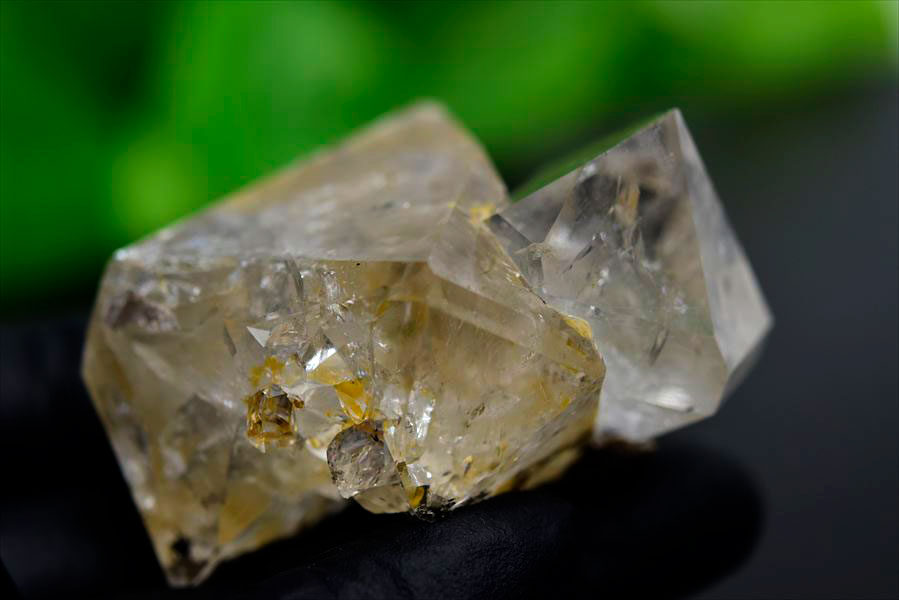 ハーキマーダイヤモンド 原石 レインボー ハーキマー水晶 結晶 置物 インテリア 天然石 パワーストーン