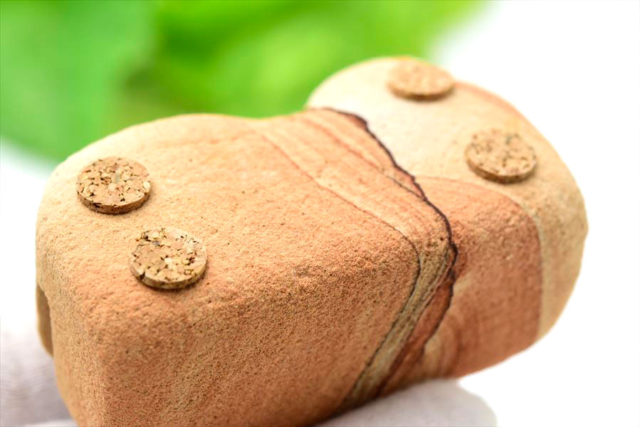 サンドストーン　ナバホストーン　アンテロープキャニオン　モニュメントバレー　アリゾナ州　カードスタンド　名刺立て　　インテリア　天然石　パワーストーン