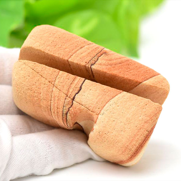 サンドストーン　ナバホストーン　アンテロープキャニオン　モニュメントバレー　アリゾナ州　カードスタンド　名刺立て　　インテリア　天然石　パワーストーン