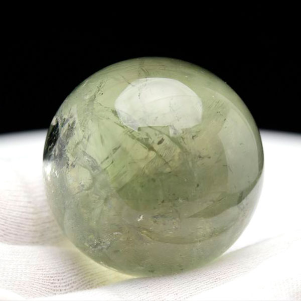 ブラジル産 プラシオライト プラジオライト グリーンアメジスト 丸玉 置物 Prasiolite 天然石 パワーストーン