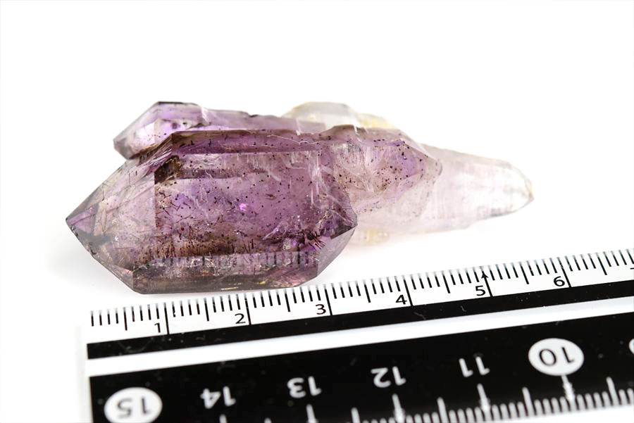 ジンバブエ産　アメジストエレスチャル　セプターアメジスト　紫水晶　鉱物　標本　パワーストーン