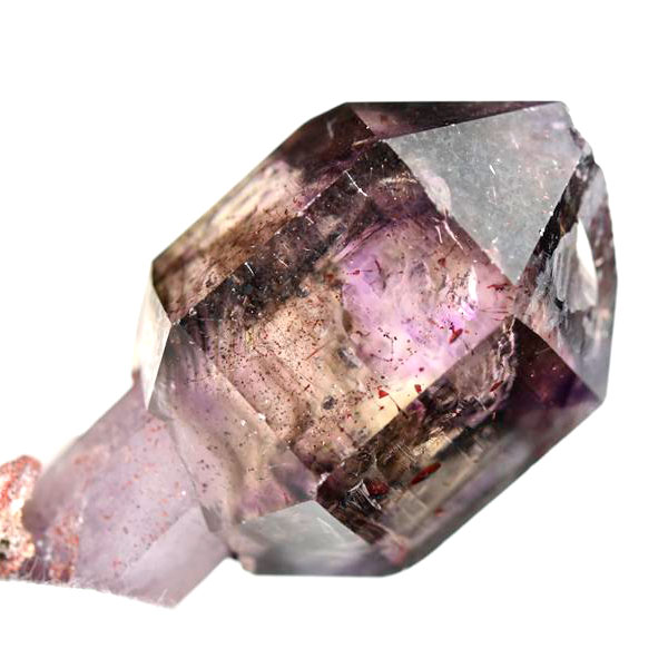 ジンバブエ産　アメジストエレスチャル　セプターアメジスト　紫水晶　鉱物　標本　パワーストーン