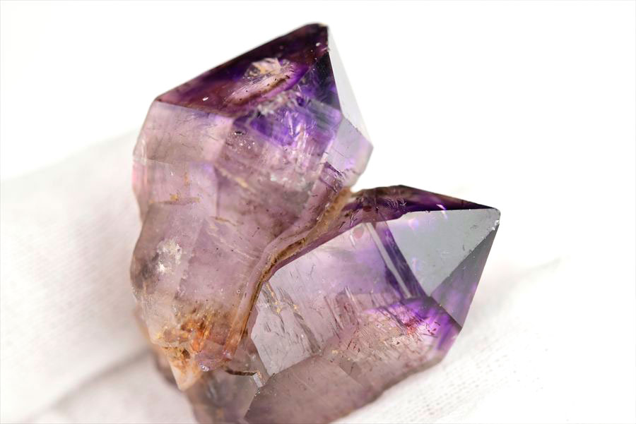 ジンバブエ産　アメジストエレスチャル　セプターアメジスト　紫水晶　鉱物　標本　パワーストーン