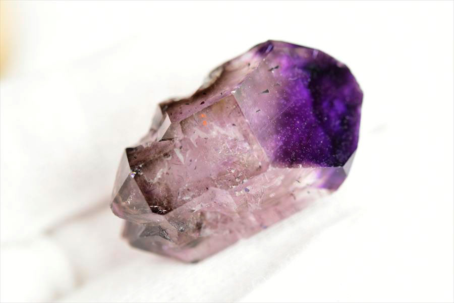 ジンバブエ産　アメジストエレスチャル　セプターアメジスト　紫水晶　鉱物　標本　パワーストーン