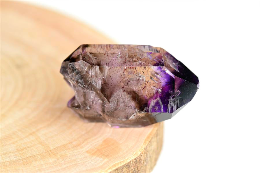 ジンバブエ産　アメジストエレスチャル　セプターアメジスト　紫水晶　鉱物　標本　パワーストーン