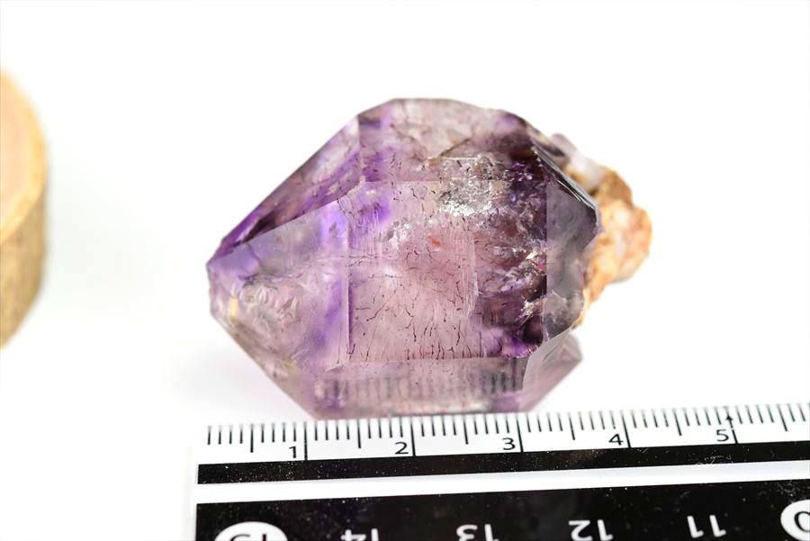 ジンバブエ産　アメジストエレスチャル　セプターアメジスト　紫水晶　鉱物　標本　パワーストーン